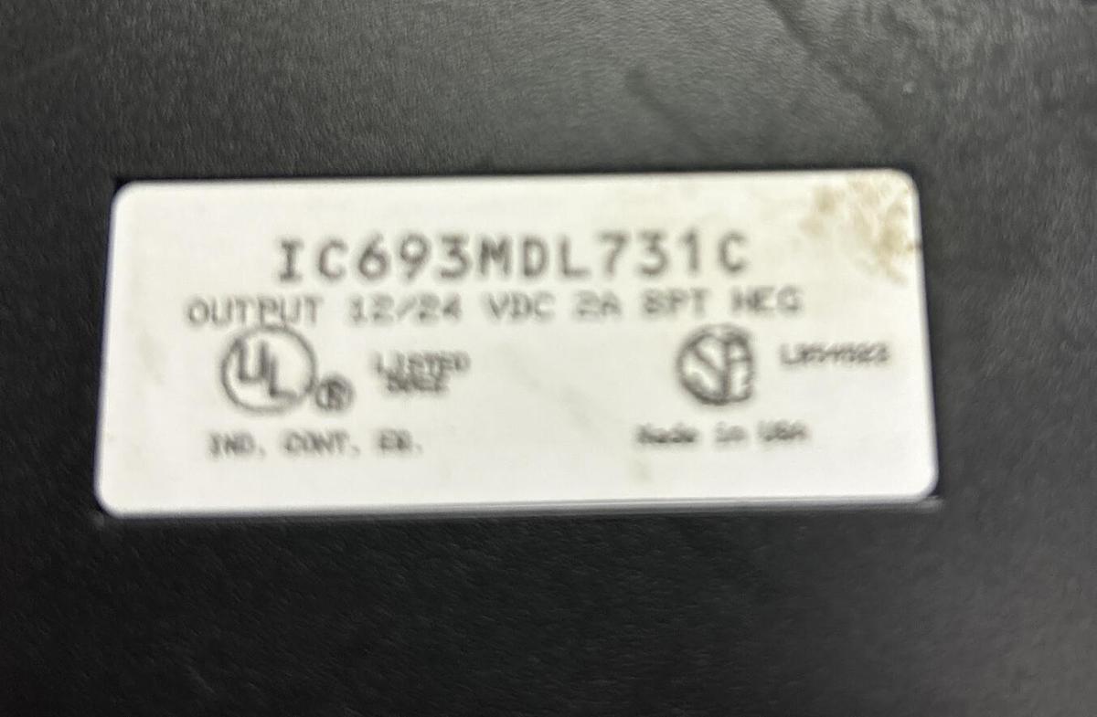 Used GE FANUC,IC693MDL731C,OUTPUT MODULE