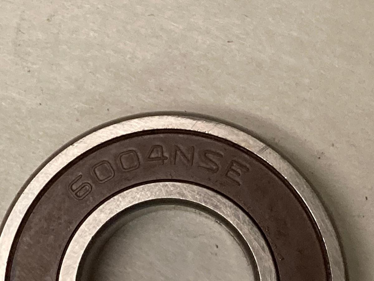 Nachi,6004NSE,Single Row Deep Groove Ball Bearings  Lot of 2