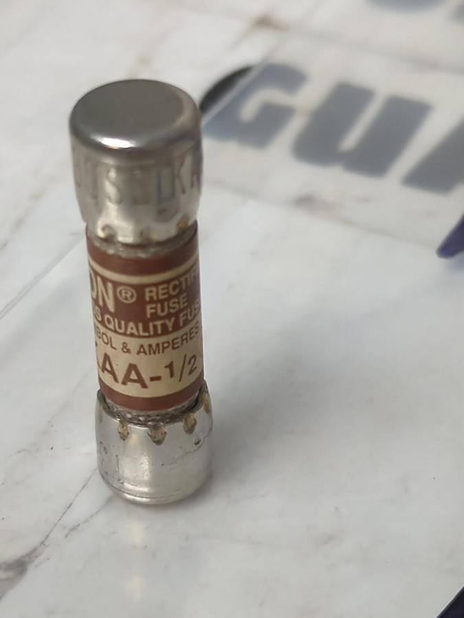 COOPER BUSSMANN,KAA-1/2,RECTIFIER FUSES LOT OF 10 NOS