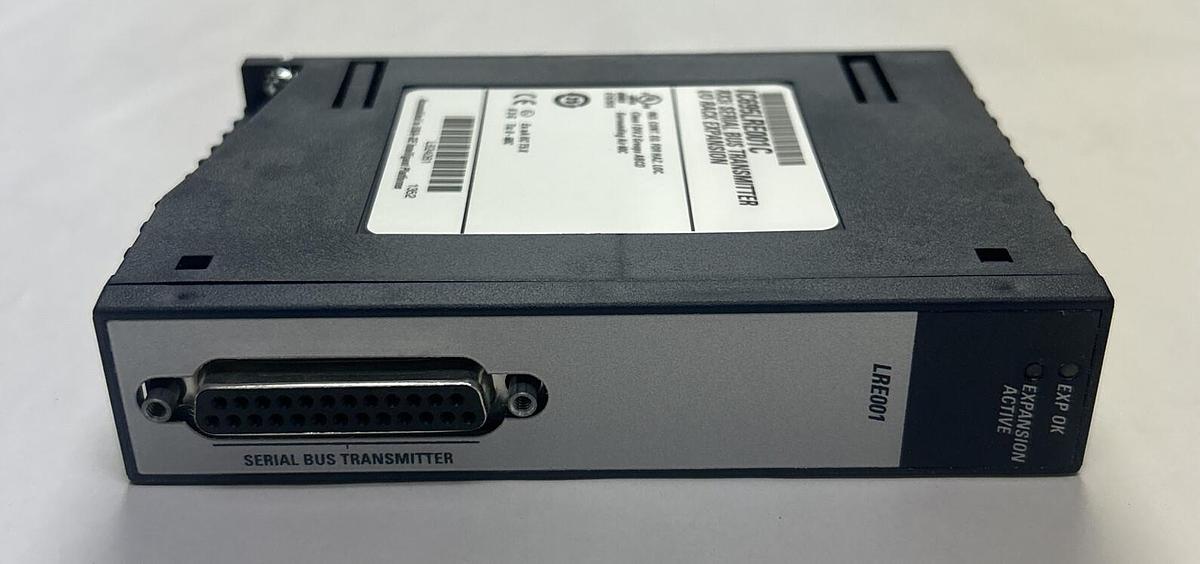 GE FANUC,IC695LRE001C RX3I,SERIAL BUS TRANSMITTER I/0 RACK EXPANSION MODULE NOS