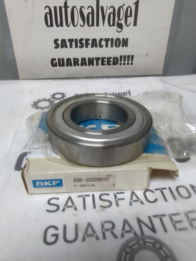 SKF,6209-2Z/C3VA2101,METAL SHIELDED DEEP GROOVE BALL BEARING NOS