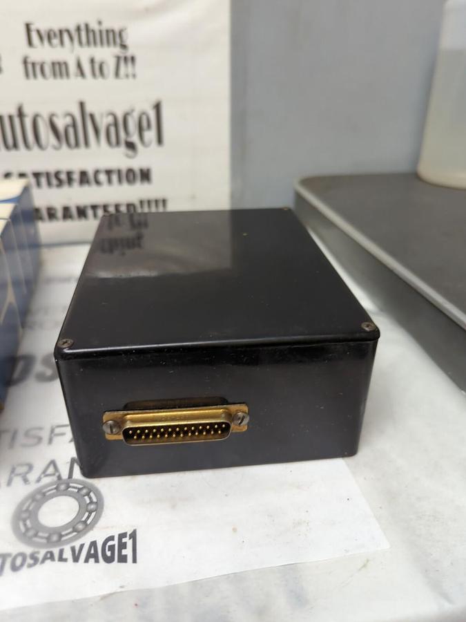 BUD RADIO,CU-283,UTILIBOX BLACK FINSH 6 IN L X 4-1/2 IN W X 2-3/8 IN H NOS