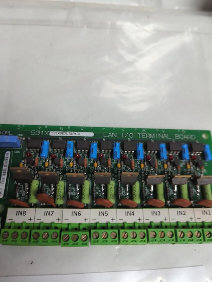 Used LAN,531X307LTBAKG1,I/O TERMINAL BOARD PRE-OWNED