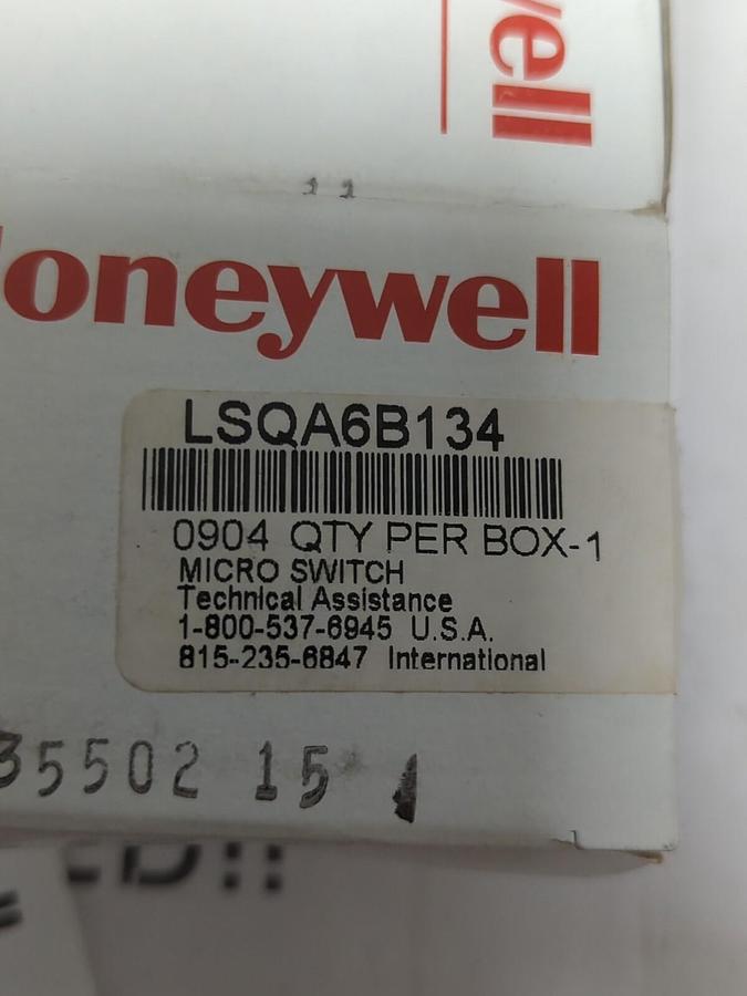 HONEYWELL,LSQAB134,MICRO SWITCH 10 AMP NEW