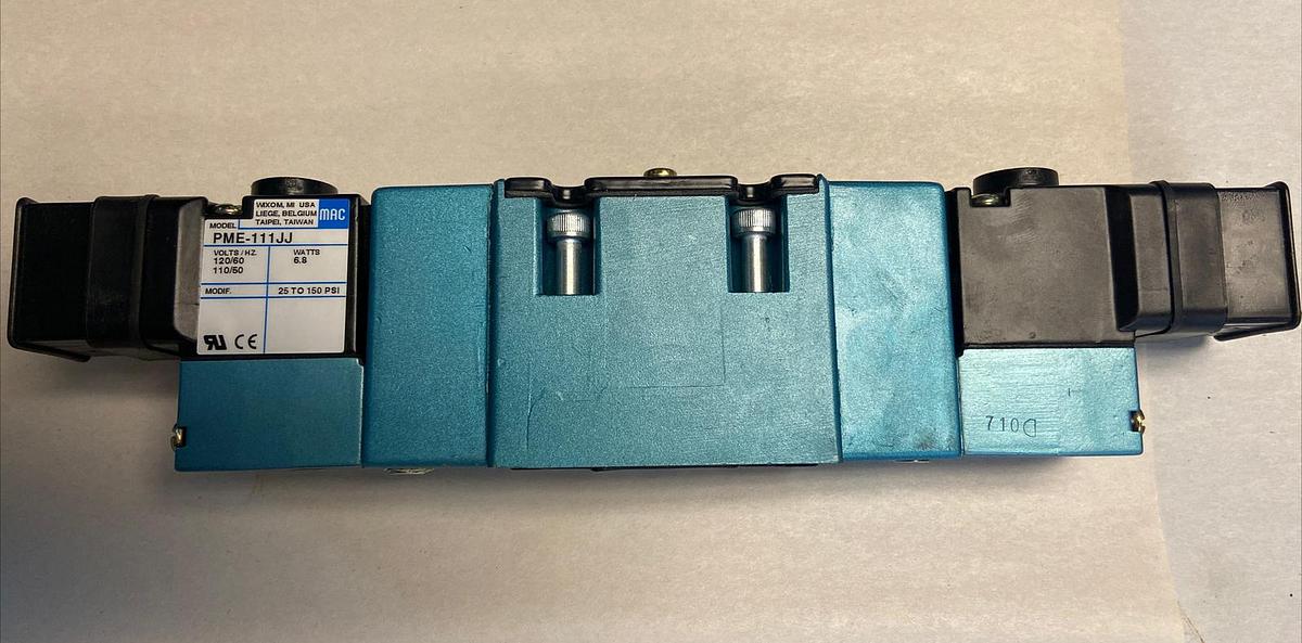 MAC,MV-A1C-A312-PM-111JJ,Double Solenoid Valve 120V