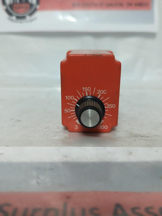 Used NATIONAL CONTROLS,T3K-300-461,SOLID STATE TIMER 3-300 SECONDS PRE-OWNED