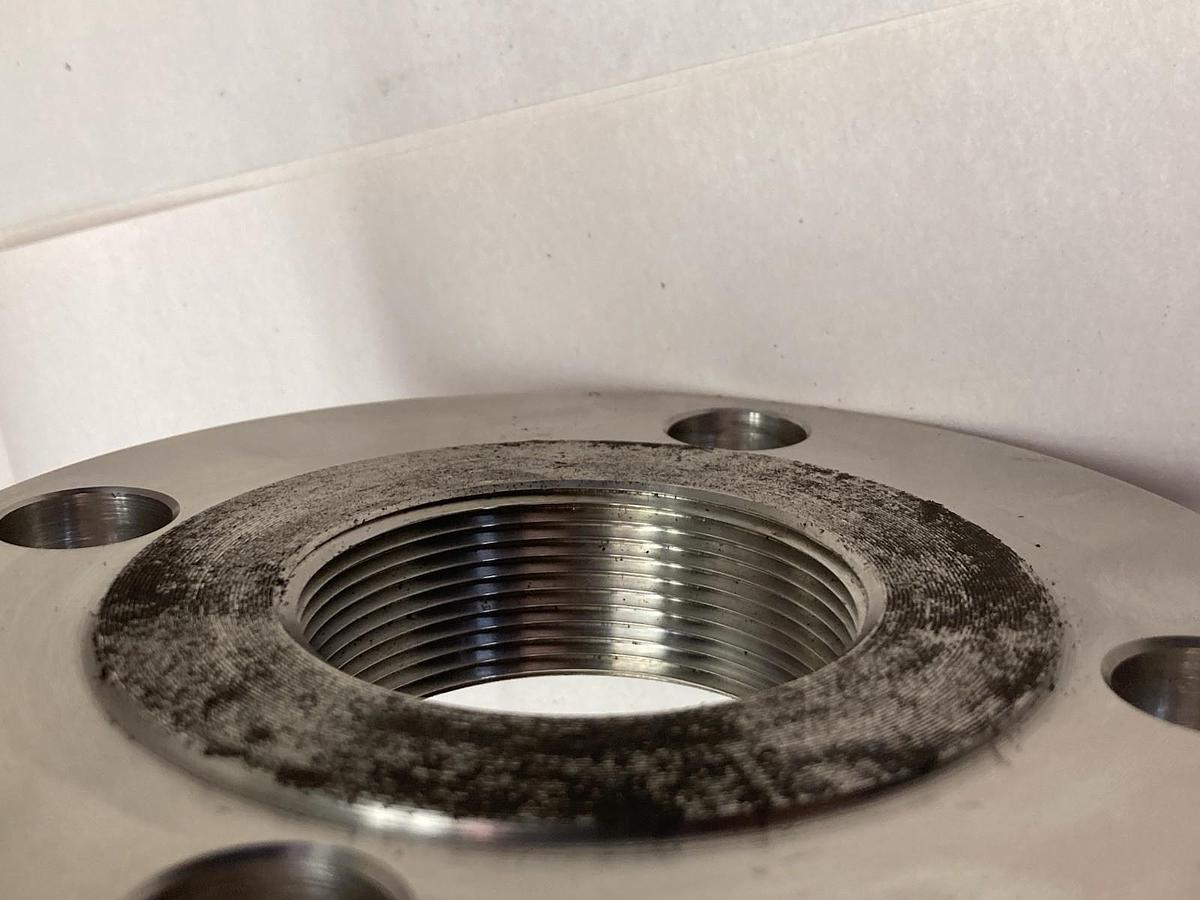 Used Enlin,A182/SA182,Stainless Steel Flange 2-1/2 Inc Bore F304L/304 B16.5