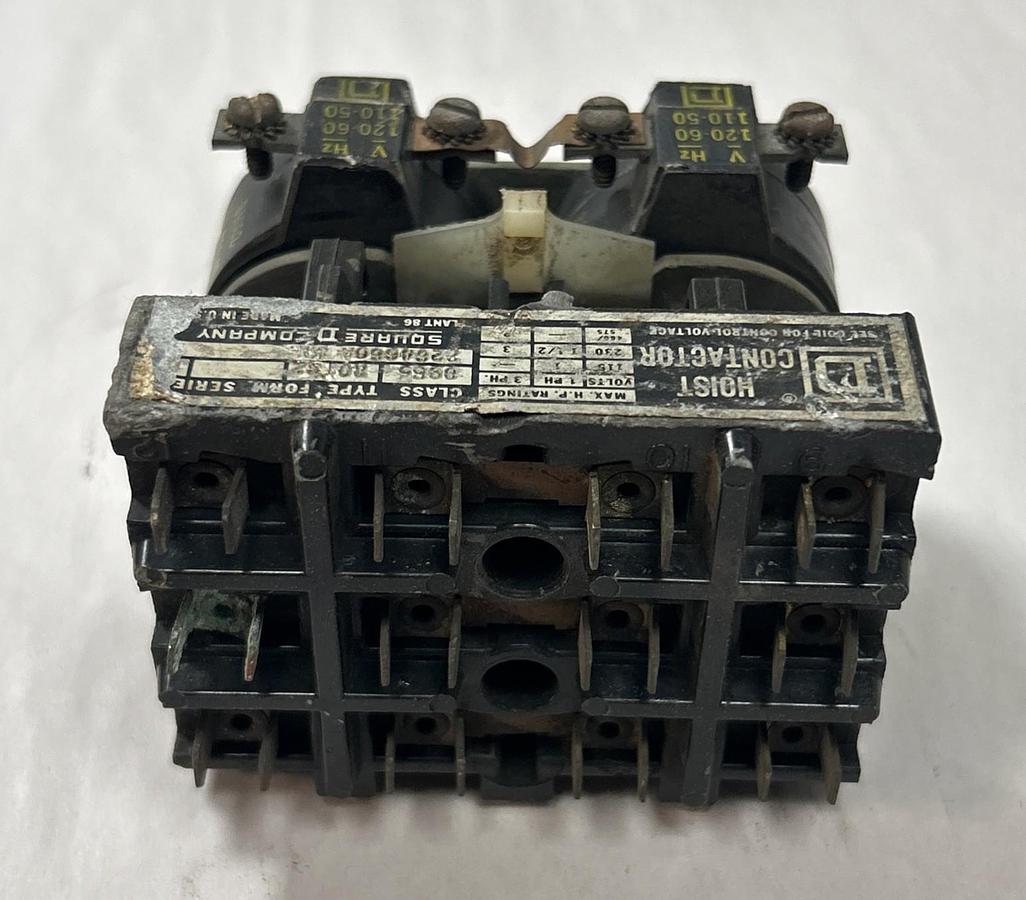 Used SQUARE D,8965R01S,HOIST CONTACTOR