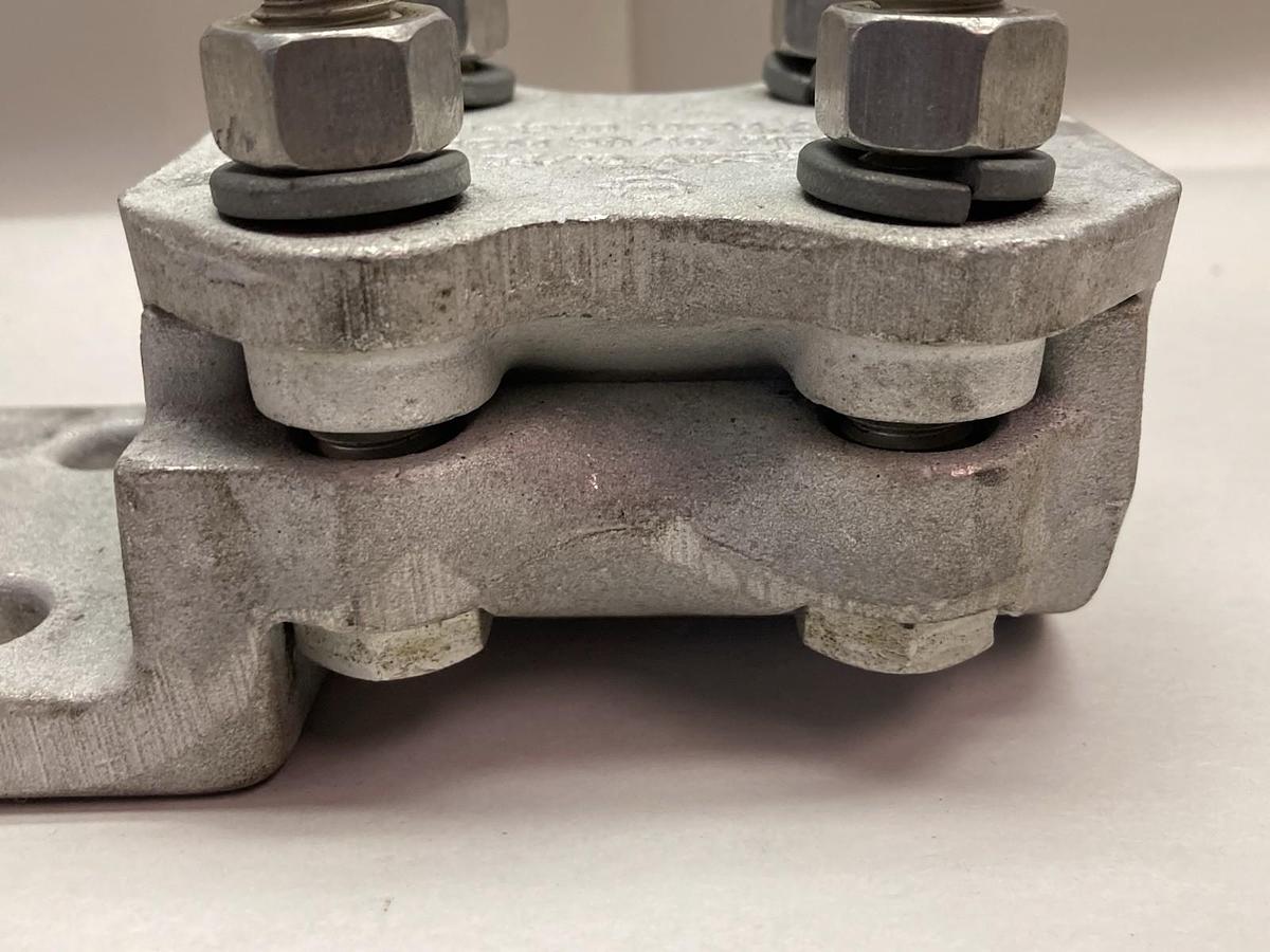 Used Burndy,NAR45SA-4N,Aluminum Bolter Terminal