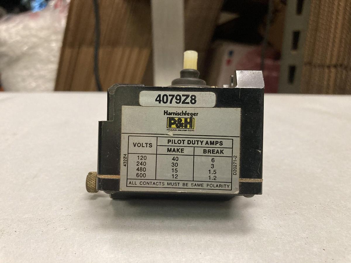 Used Harnischfeger P&H,4079Z8,Switch