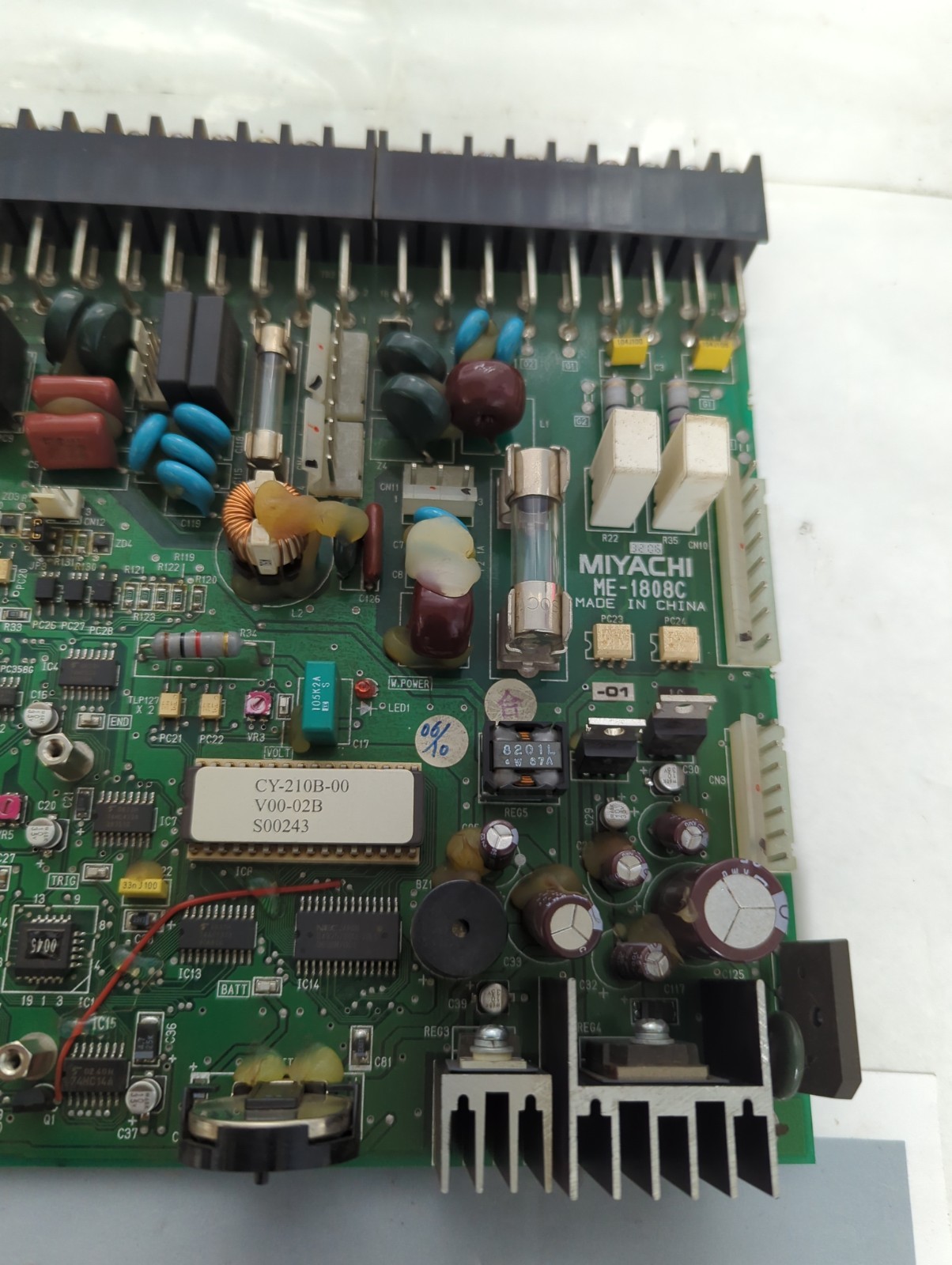 Used MIYACHI,ME-1808C,MAIN BOARD PRE-OWNED
