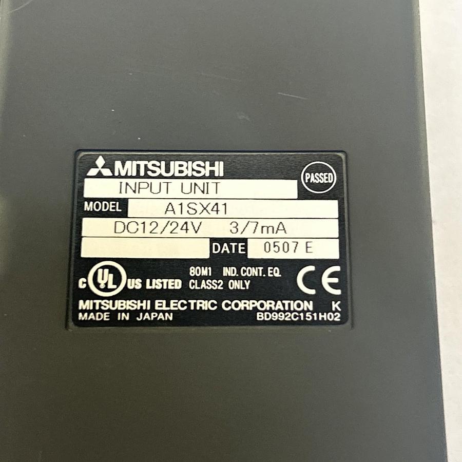 Used MITSUBISHI,A1SX41,INPUT UNIT MODULE