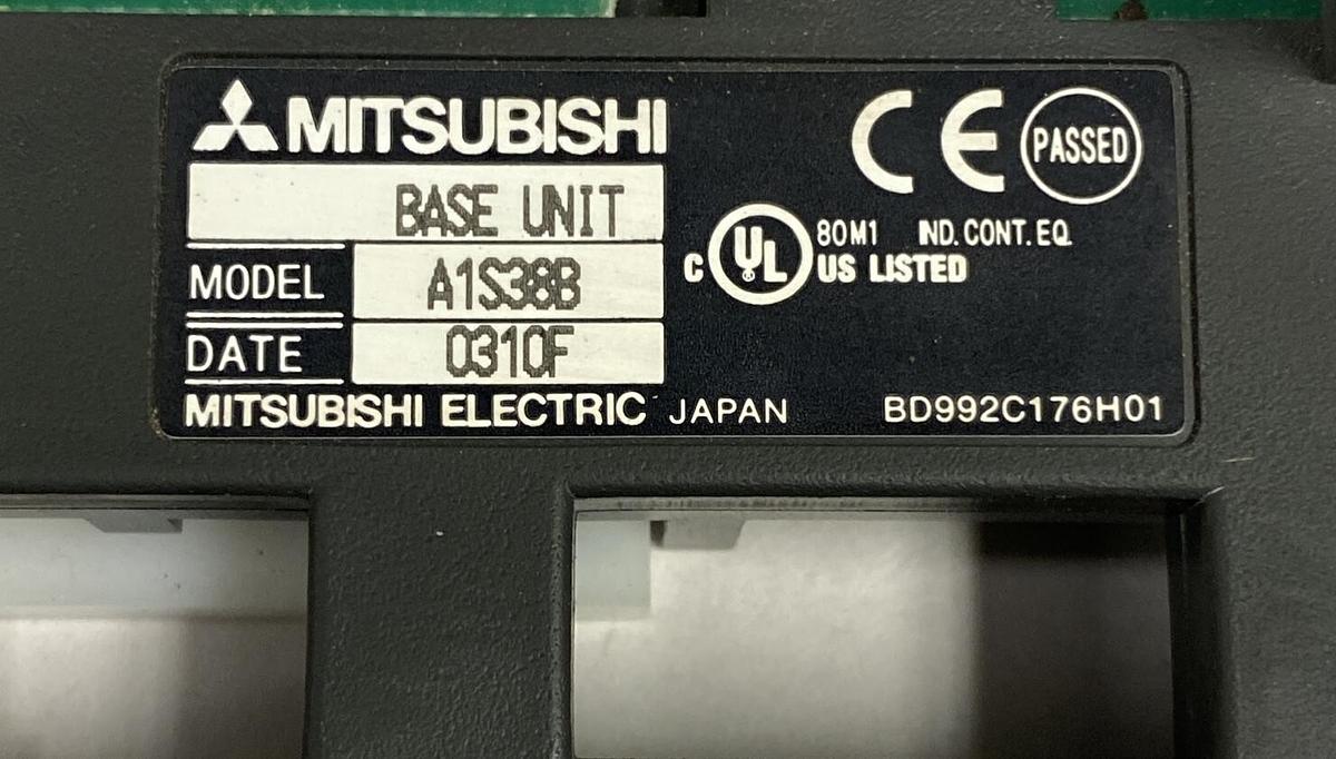Used Mitsubishi,A1S38B,Base Unit