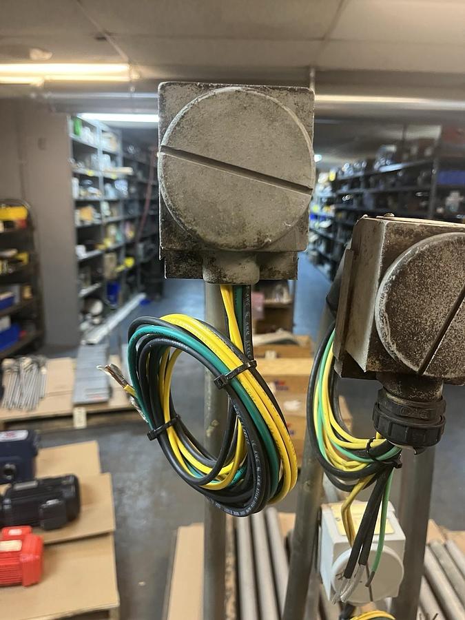 Used PROCESS TECHNOLOGY,LT12264-R54-3-PLI,TANK IMMERSION HEATER 12kW 240V 64"LX54"H