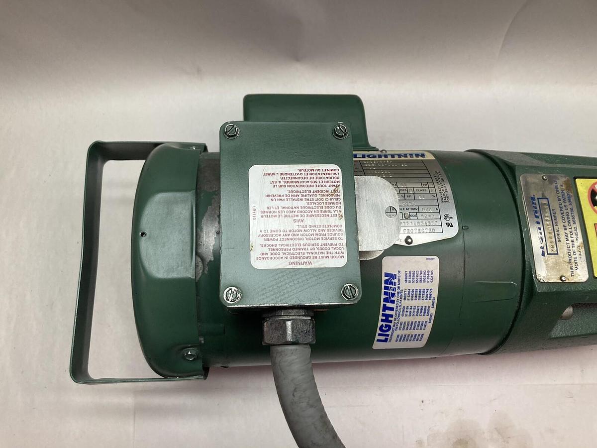 SPX Lightnin,X5P25, Mixer 1ph 1/4hp 115/230V