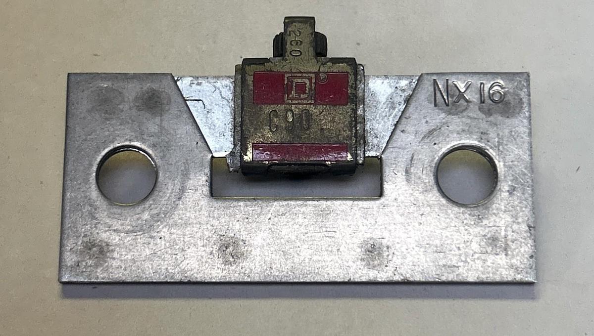 Used SQUARE D,C90,THERMAL OVERLOAD HEATER ELEMENT LOT OF 4