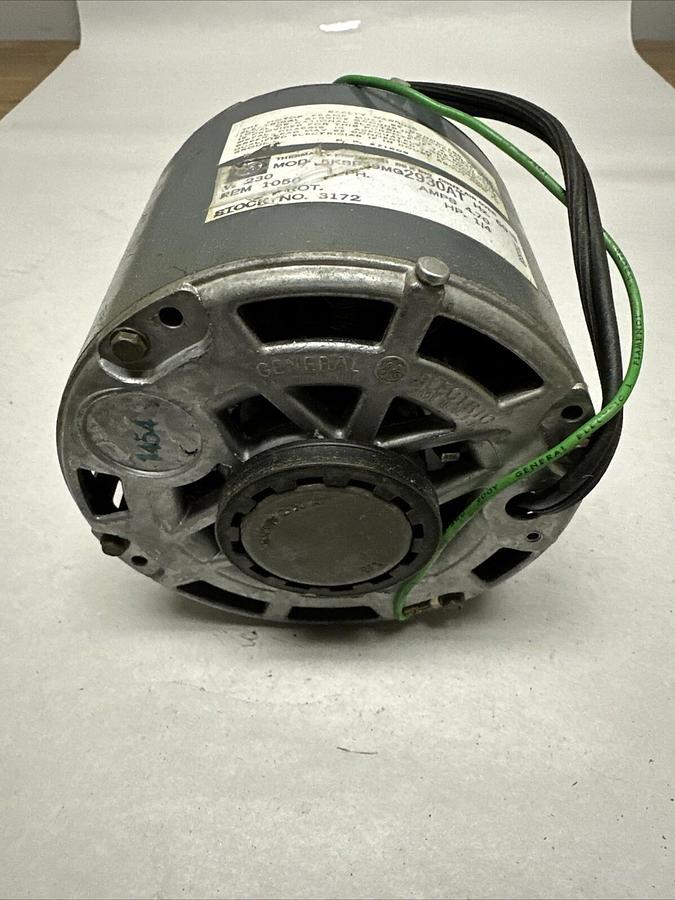 Used GE,5KSP39MG 2930AT,1/4HP 1050RPM 230V Single Phase Blower Motor (G006)