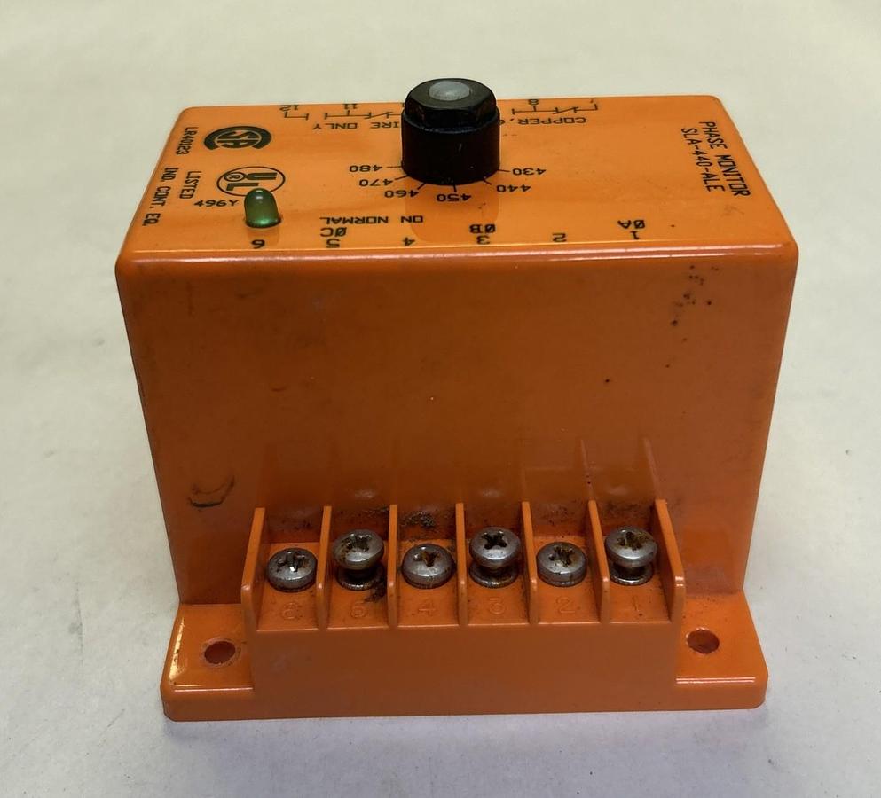 Used DIVERSIFIED ELECTRONICS,SLA-440-ALE,PHASE MONITORING/RELAY
