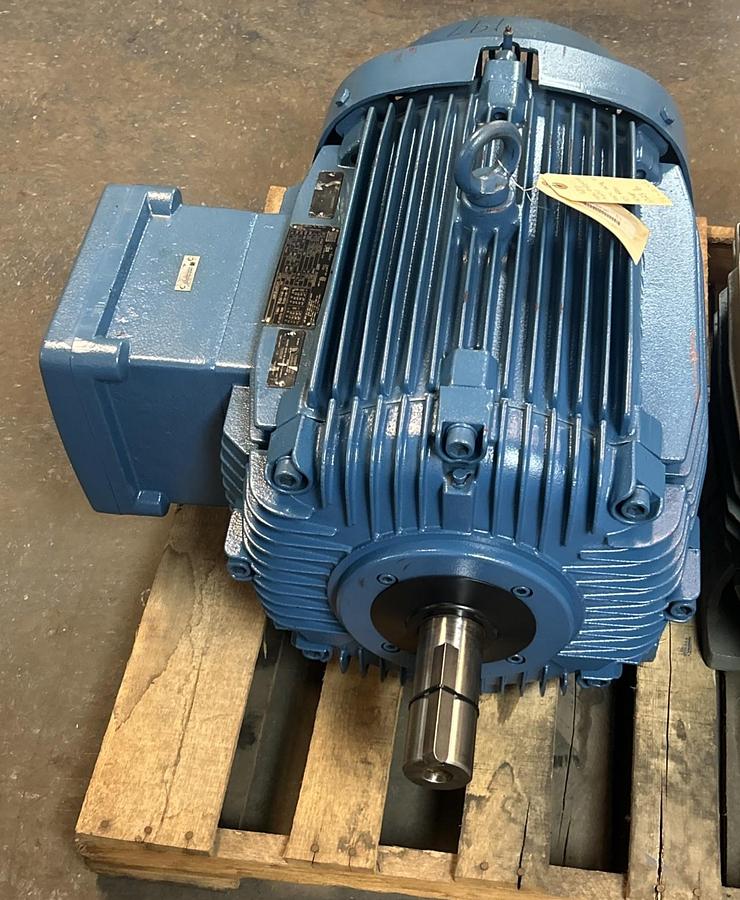 Used WEG,04009XP3E365T,SEVERE DUTY MOTOR 40HP 855RPM 208-230/460V 3PH 364/5T FRAME