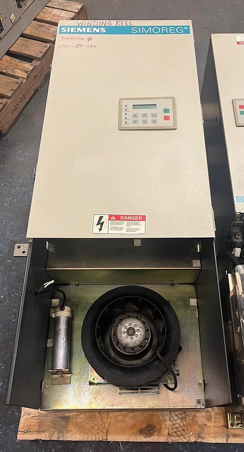 Used SIEMENS,6RA2487-2FV62-Z,SIMOREG MICROPROCESSOR DC DRIVE 850A