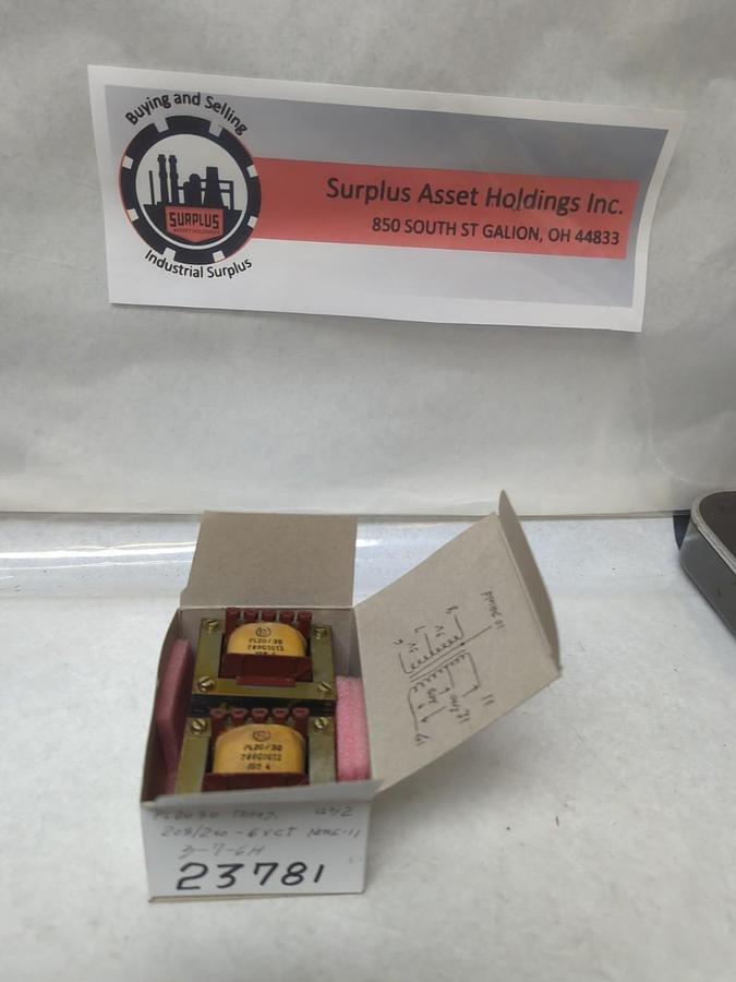 Used POWER TRANSFORMERS,PL2030,TRANSFORMER LOT OF 2 PRE-OWNED