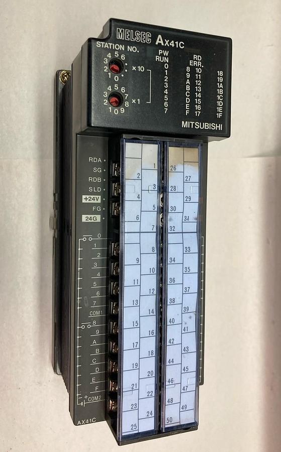 Used Mitsubishi,AX41C,Input/Output Module