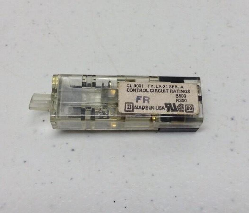 Square D,9001 TY.LA.21,Series A Contact Blocks LOT OF 8