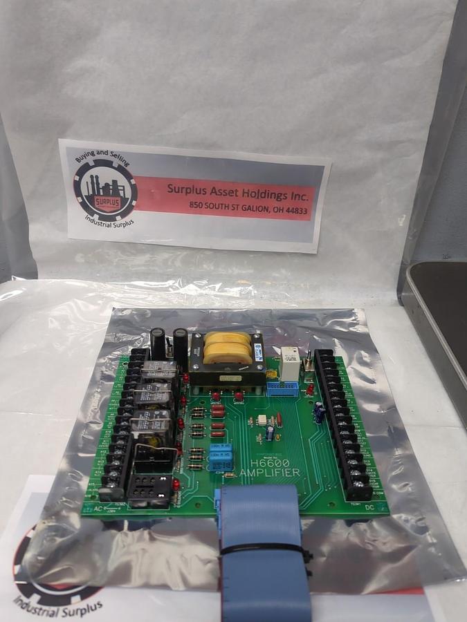 Used NORTH AMERICAN,MODEL H6600,AMPLIFIER I/O BOARD PRE-OWNED