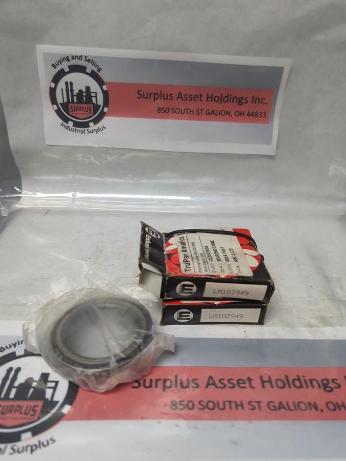 ENDORO,LM102949,ROLLER BEARING CONE LOT OF 2 NOS