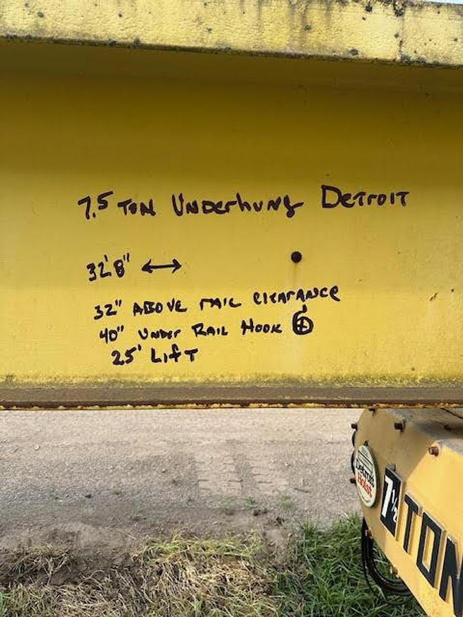 Used Detroit 7.5 Ton Crane Hoist