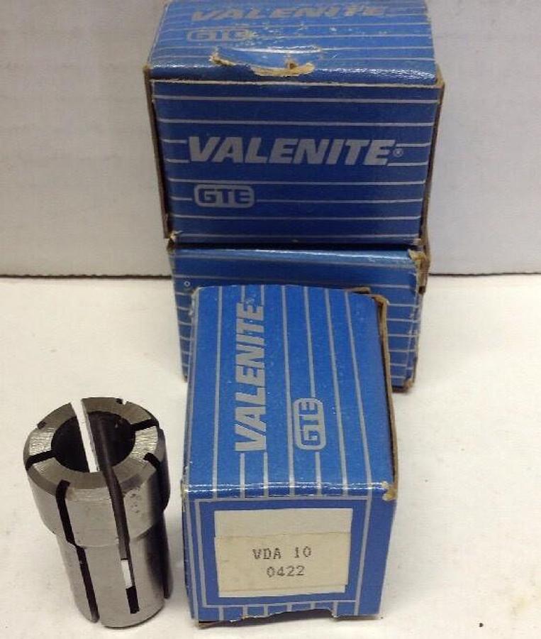 GTE Valenite,VDA100422,Double Angle Collet LOT OF 3