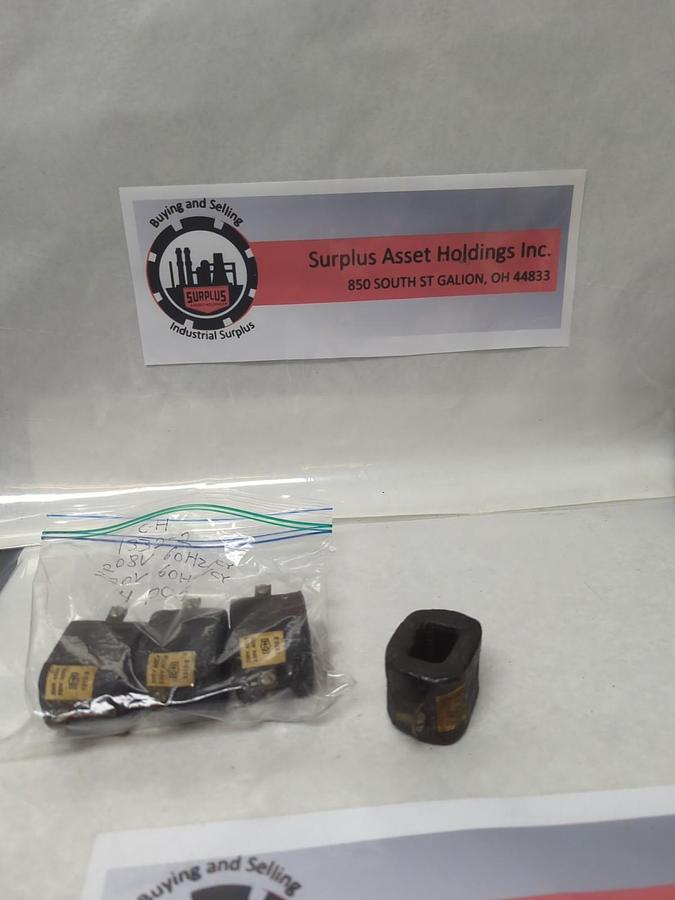 Used CUTLER-HAMMER,1332-2,COIL 208/220V 60HZ LOT OF 4 PRE-OWNED