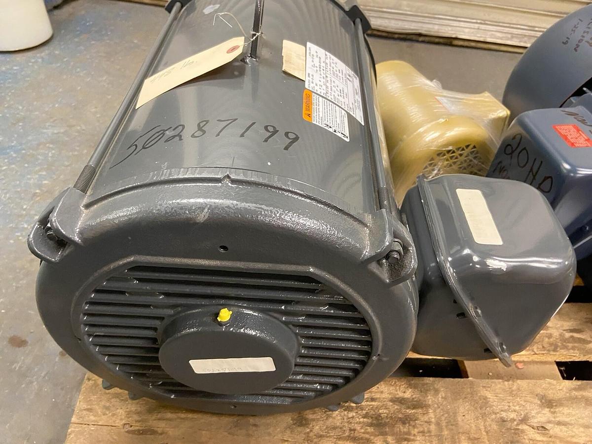 Used US Motors,D25P3D,25Hp Motor 1185RPM 208-230/460V Frame 324T