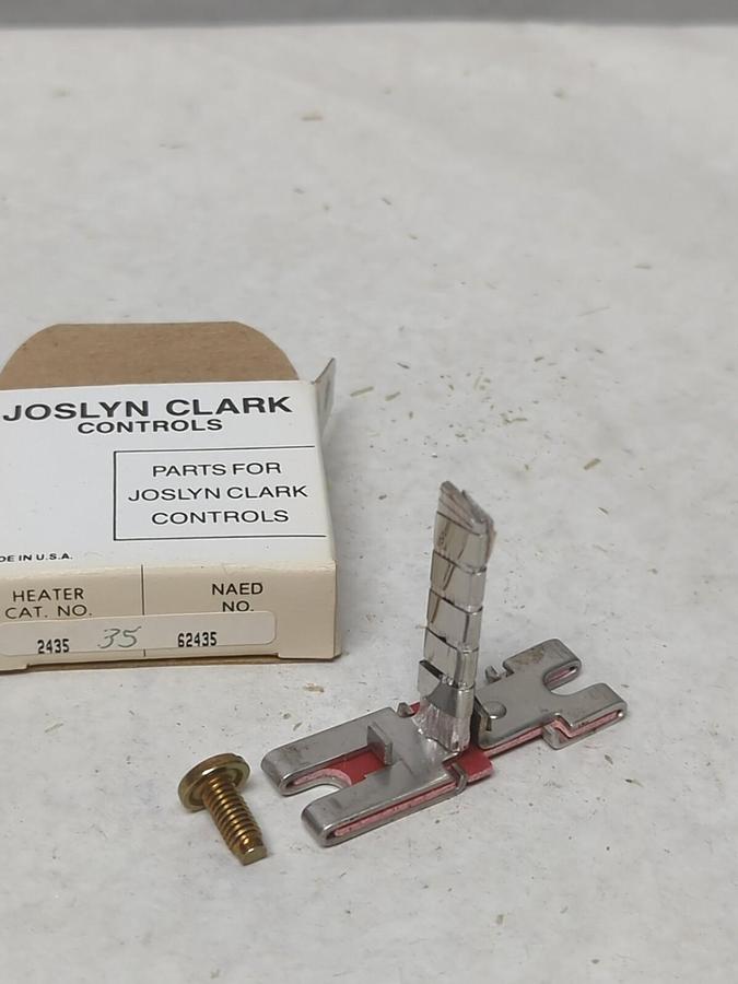JOSLYN CLARK,2435,OVERLOAD RELAY HEATER NOS