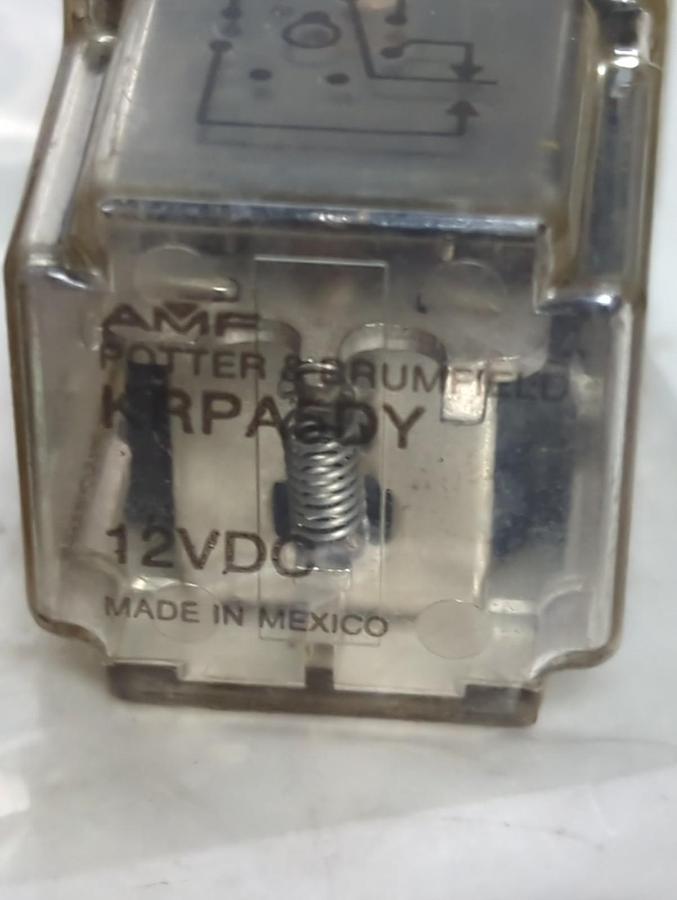 Used P&B,KRPA5DY,PLUG IN RELAY 8-PIN LOT OF 4 PRE-OWNED