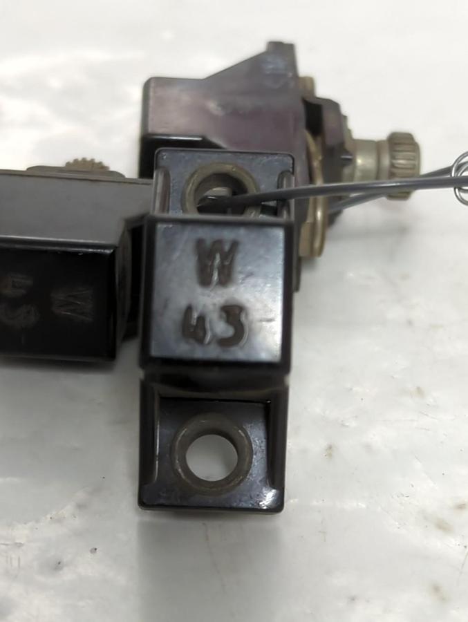 Used ALLEN BRADLEY,W43,THERMAL OVERLOAD HEATER ELEMENT LOT OF 3 PRE-OWNED