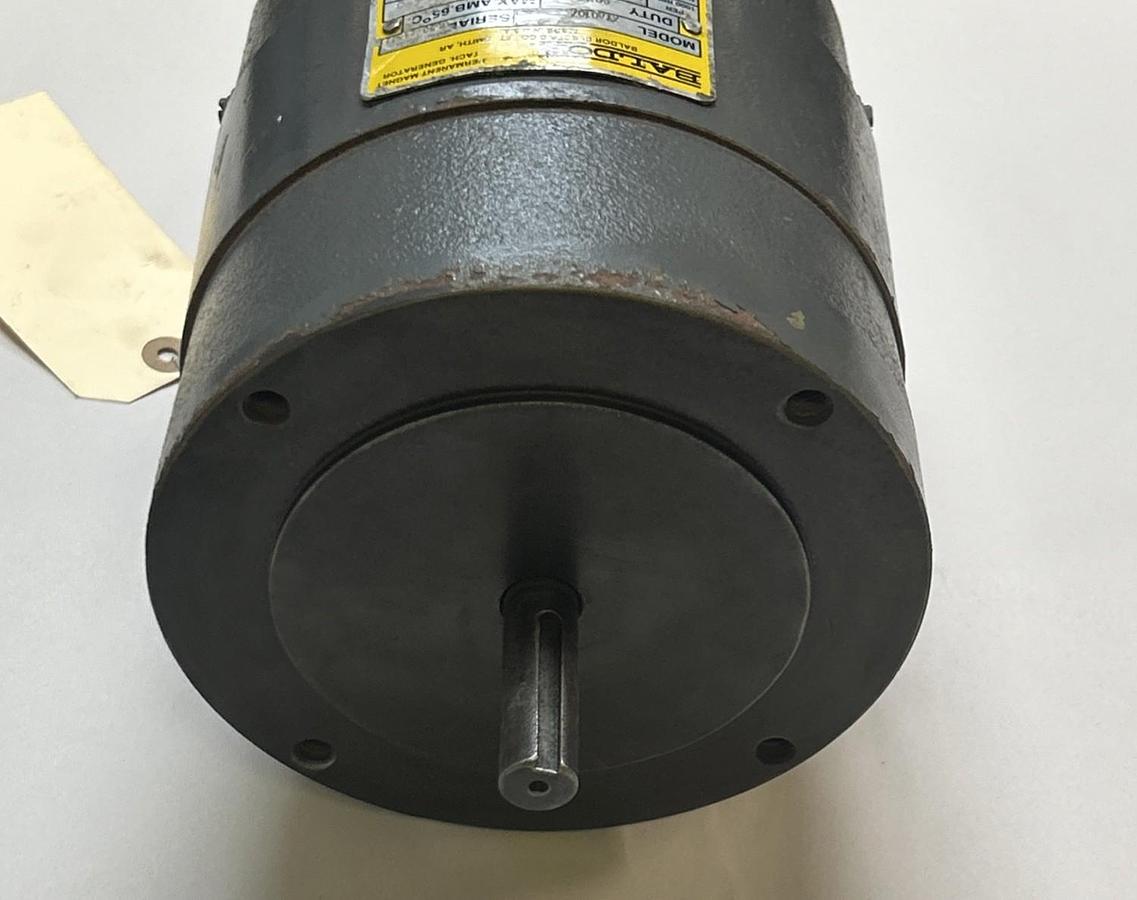 Used BALDOR,X7A010Z,TACHOMETER GENERATOR 1A 50V 1000RPM