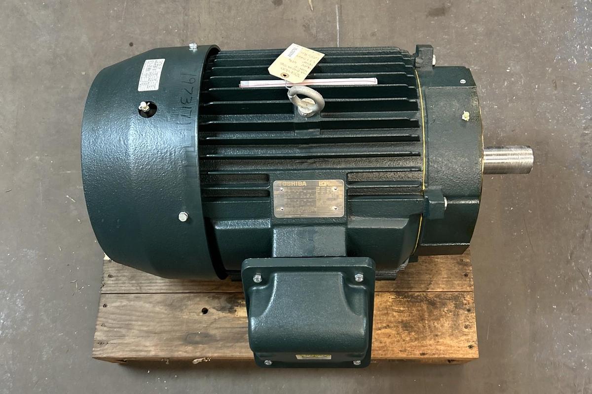TOSHIBA,0404XSSB42A-P,MOTOR 40HP 460C 1775RPM 3PH 324TC FRAME NOS