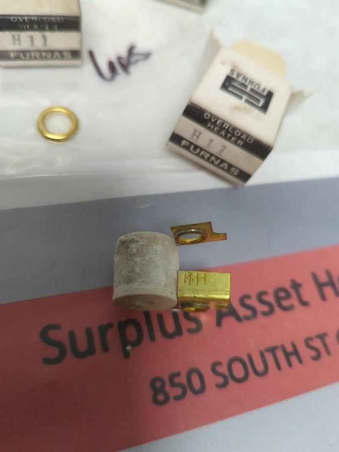 FURNAS,H11,OVERLOAD HEATER ELEMENT LOT OF 6 NOS