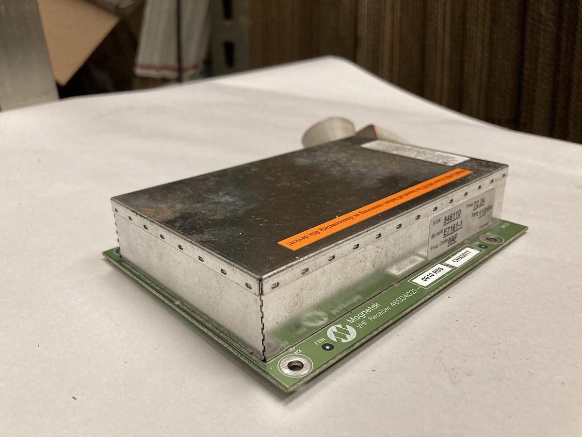 Used Magnetek,46S04021-0010 R05,VHF Receiver