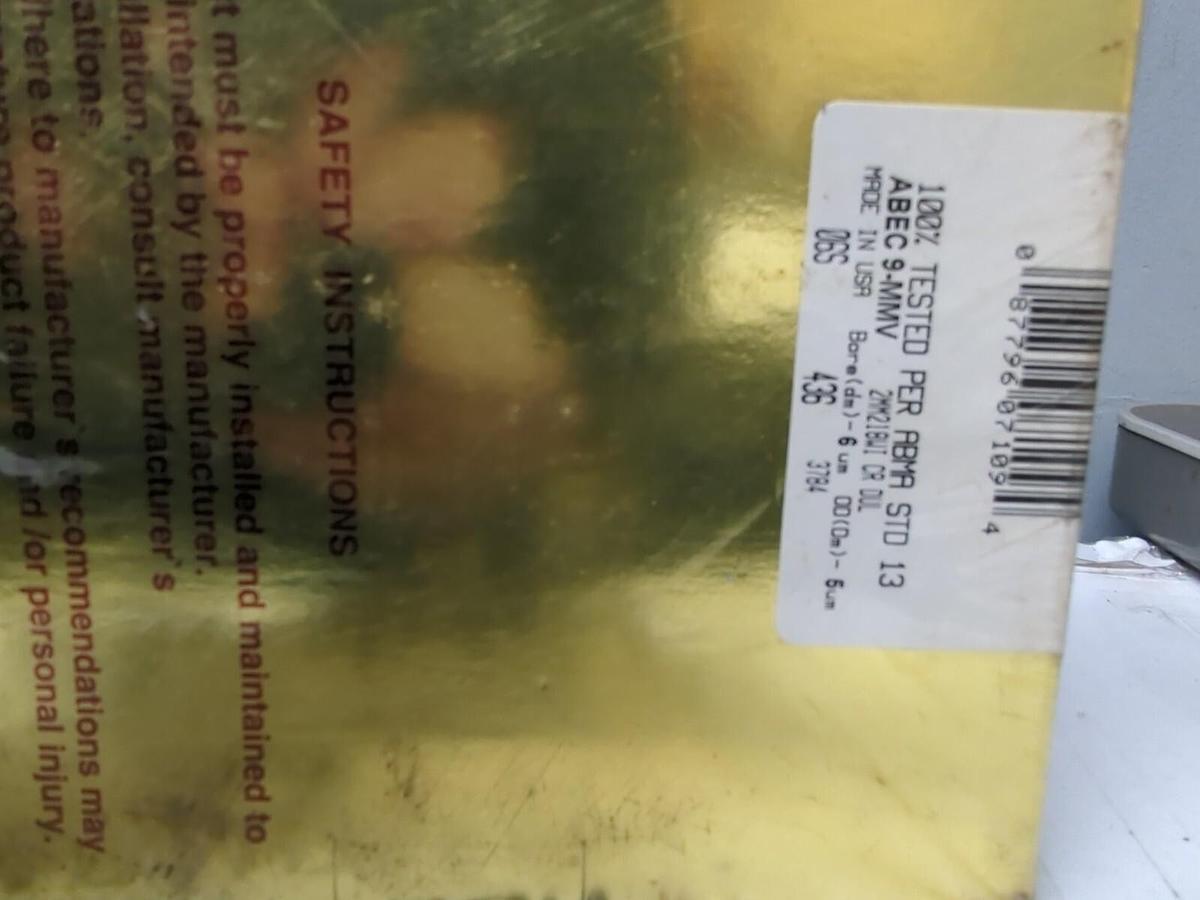 FAFNIR,2MM218WI DUL,SUPER PRECISION ANGULAR CONTACT BEARING SET 90X160X30MM NOS