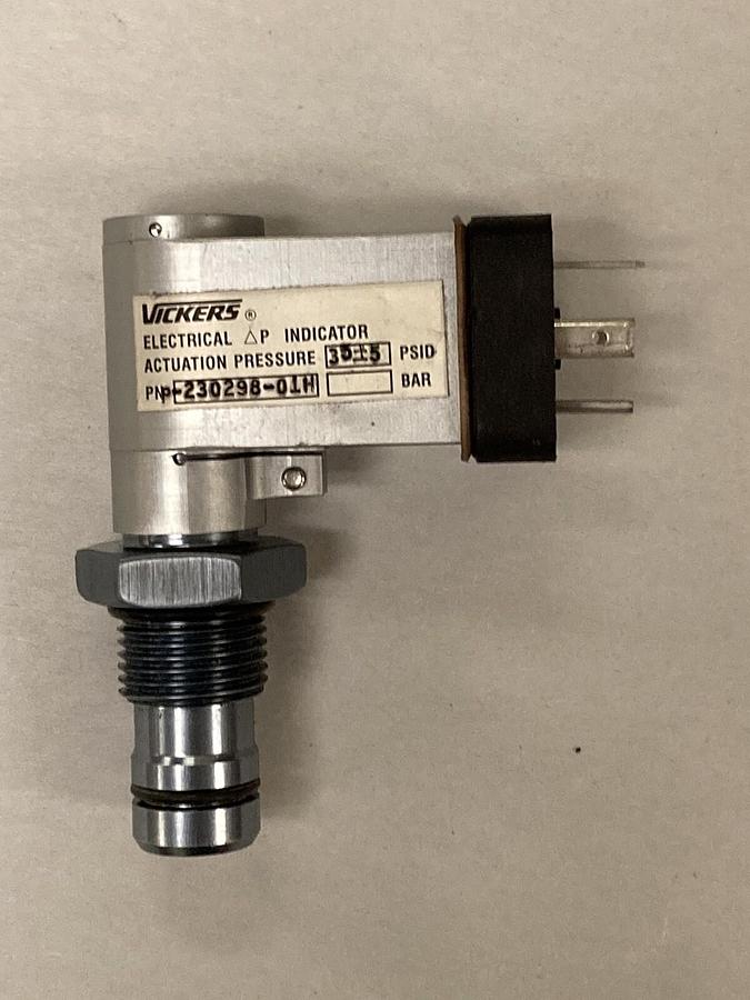 Vickers,P-230298-01H,Electrical Indicator Actuation Pressure 35+5 PSID