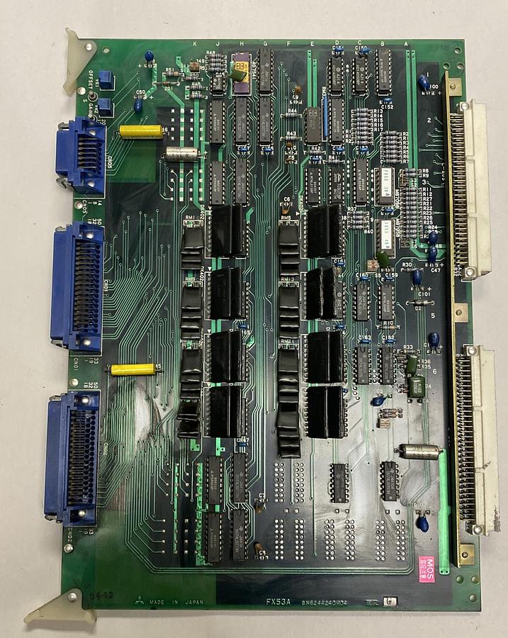 Used MITSUBISHI,FX53A/BN624A240HO4,CONTROL BOARD