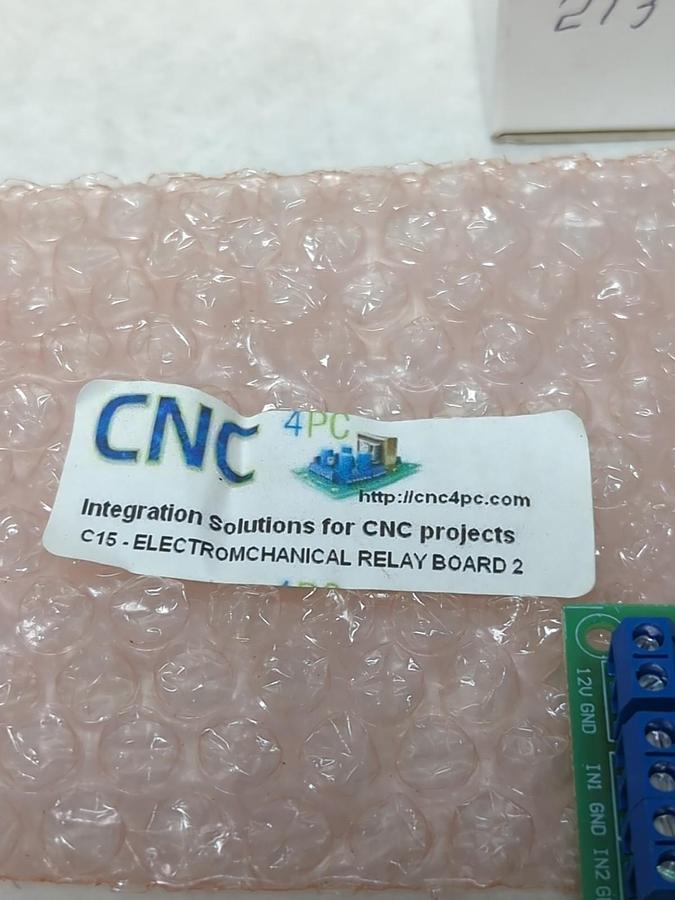 CNC,C15 RELAY BOARD REV 1.1 NOS