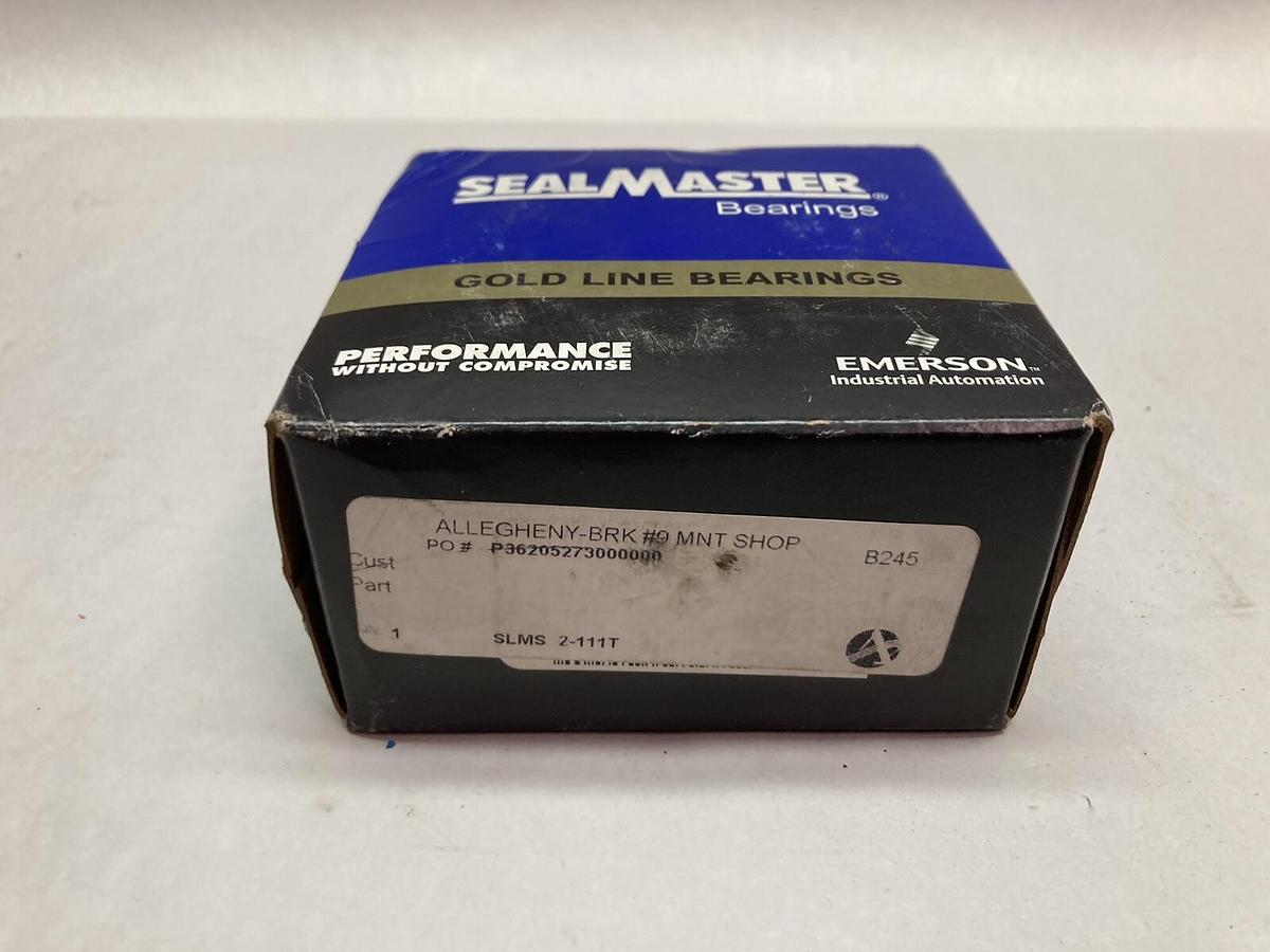 Used Sealmaster,2-111T,Insert Ball Bearing