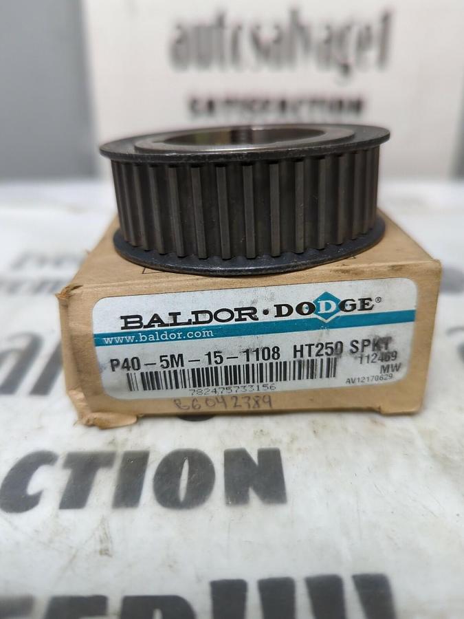 BALDOR DODGE,P40-5M-15-1108 HT250 ,SPROCKET NOS