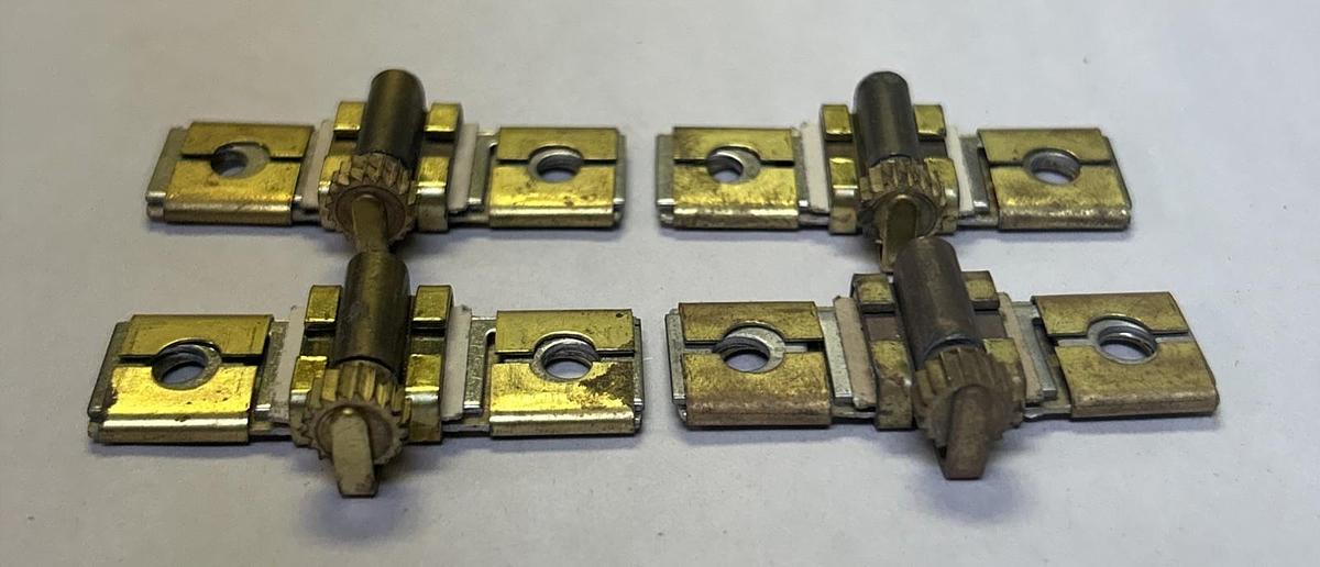 Used SQUARE D,B9.10,THERMAL OVERLOAD HEATER ELEMENT LOT OF 4