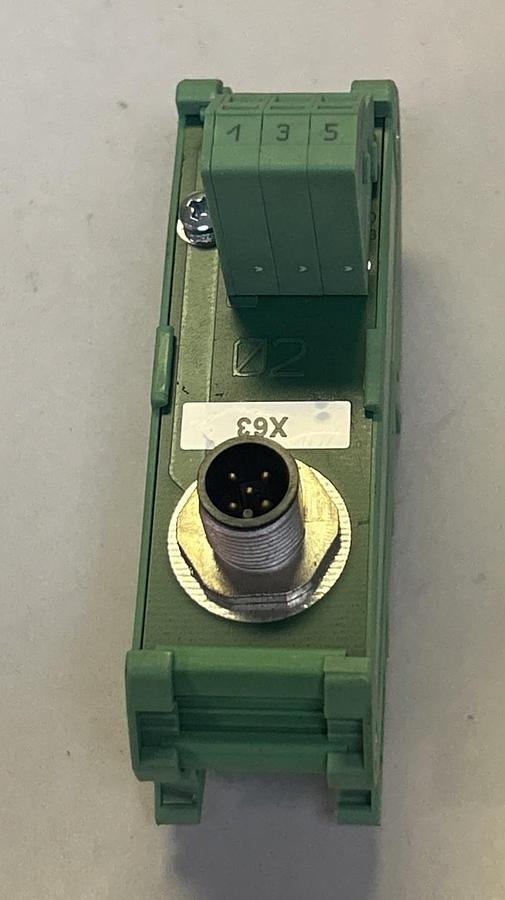 Used PHOENIX CONTACT,FLKM-M12/S/5P/4A/SO107,VARIOFACE MODULE LOT OF 4