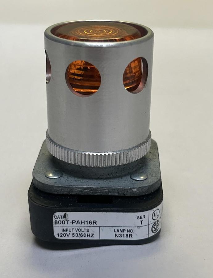 ALLEN BRADLEY,800T-PAH16R,AMBER PUSH BUTTON NOS
