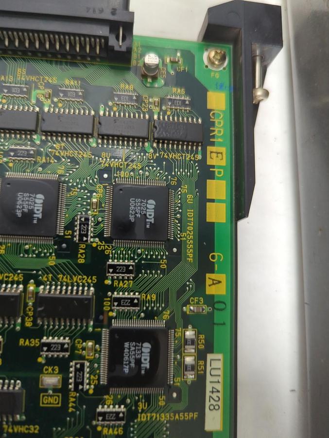 Used TOSHIBA,H296363C,CIRCUIT BOARD CPR1 EP 6A01 PRE-OWNED
